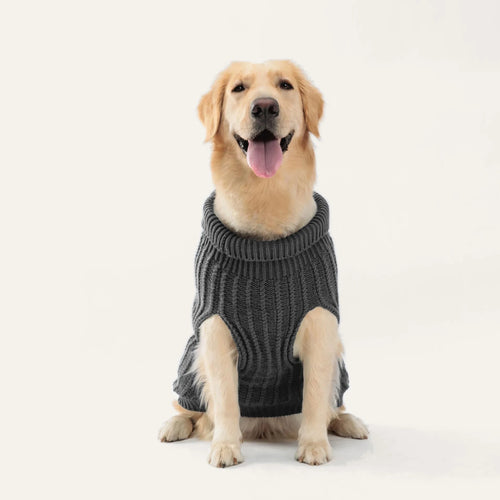 Cosy Cable Knit Dog Sweater