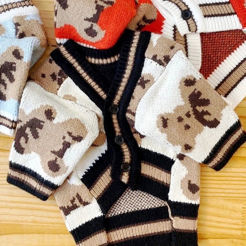 Knit Dog Cardigan