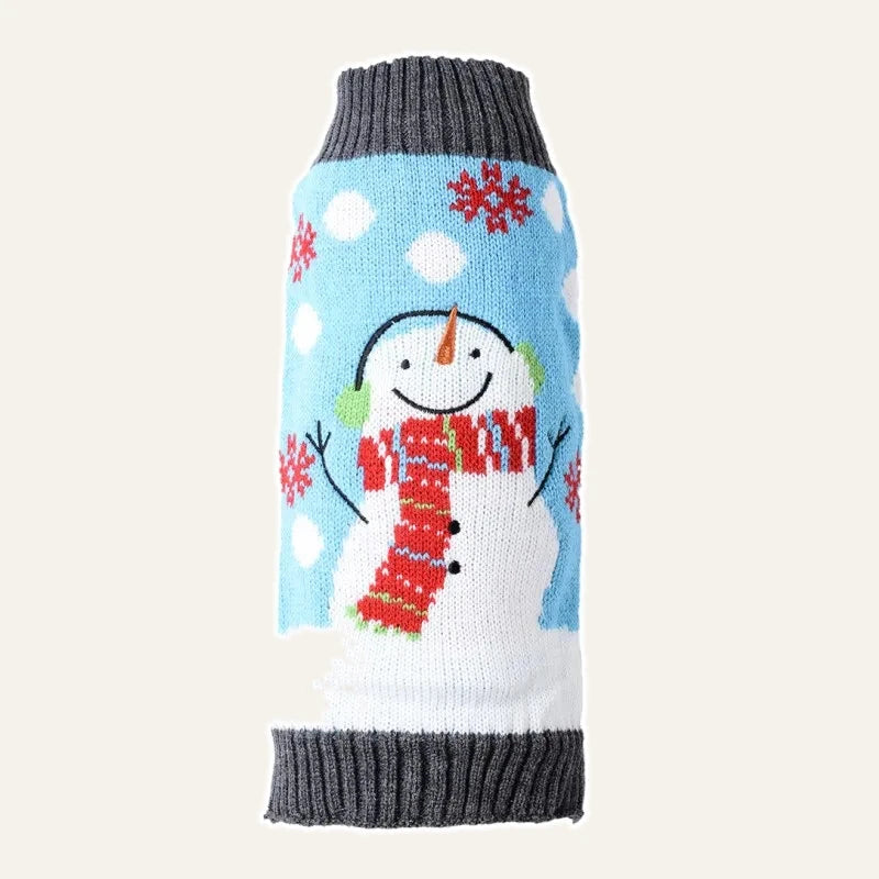 Christmas Knit Dog Sweater