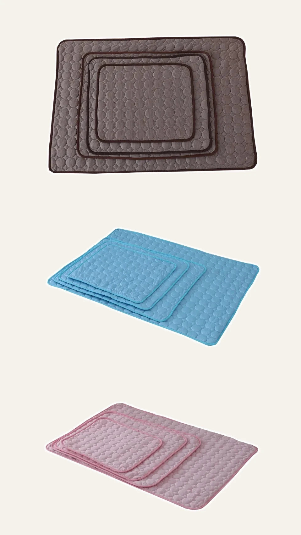 Ice-Silk Dog Cooling Mat