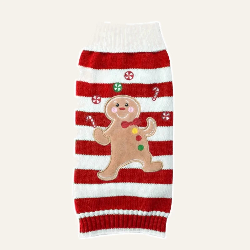 Christmas Knit Dog Sweater