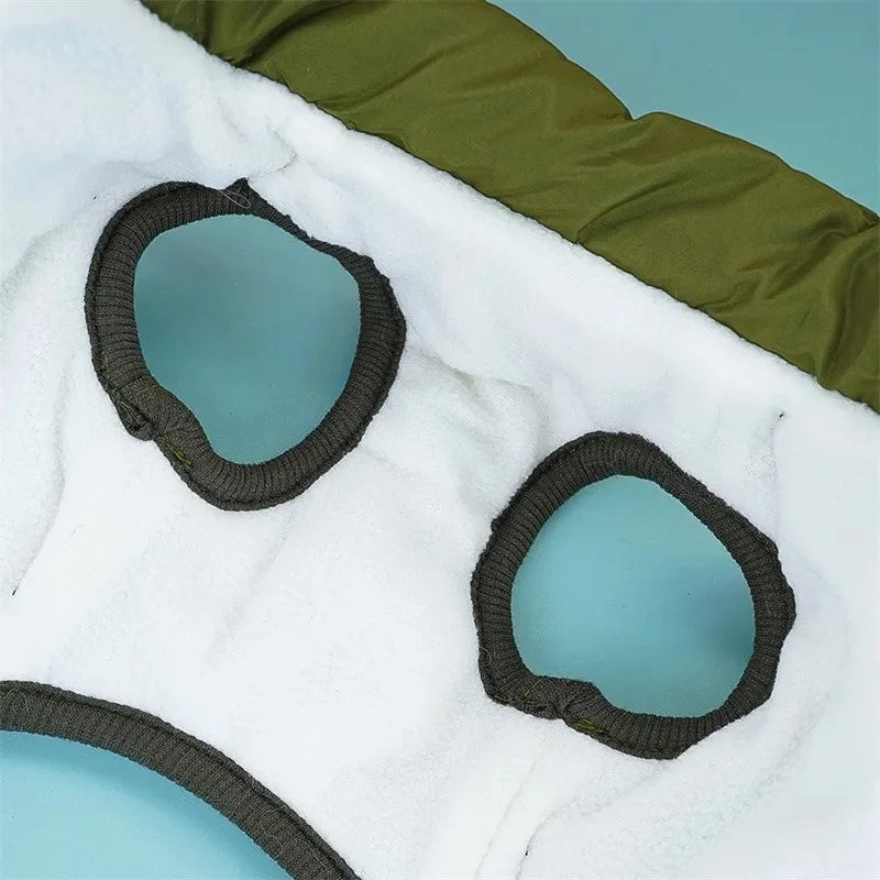 All-Weather Dog Jacket with Built-In Harness – detail view 6