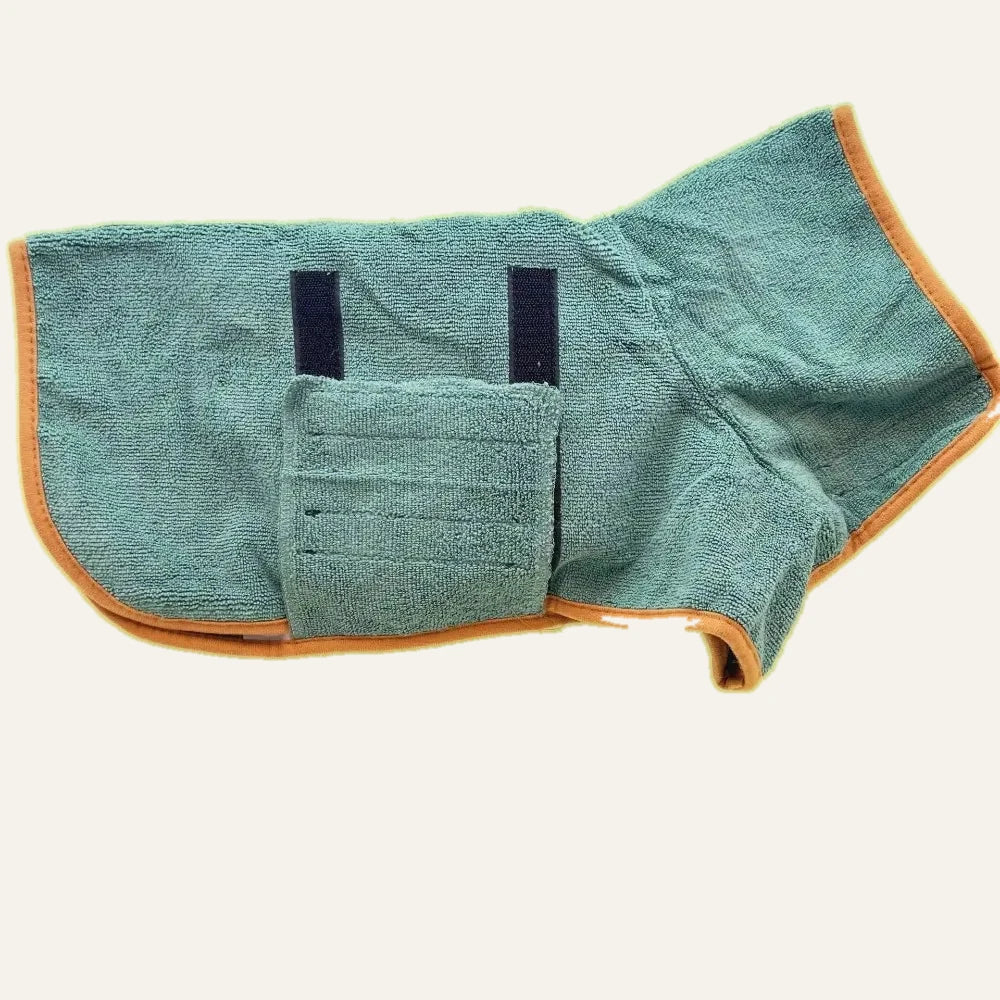 Quick-Dry Dog Bathrobe