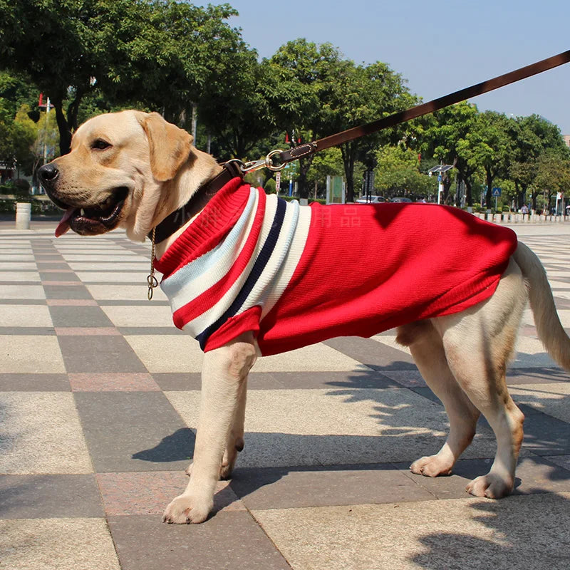 Reindeer Christmas Sweater for Medium & Large Dogs