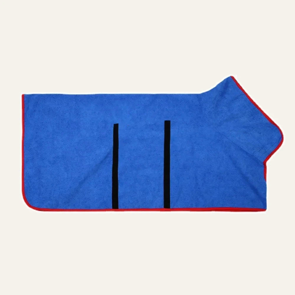 Quick-Dry Dog Bathrobe