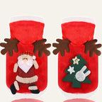 Christmas Fleece Dog Outfit
