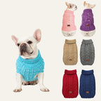 Cosy Cable Knit Dog Sweater