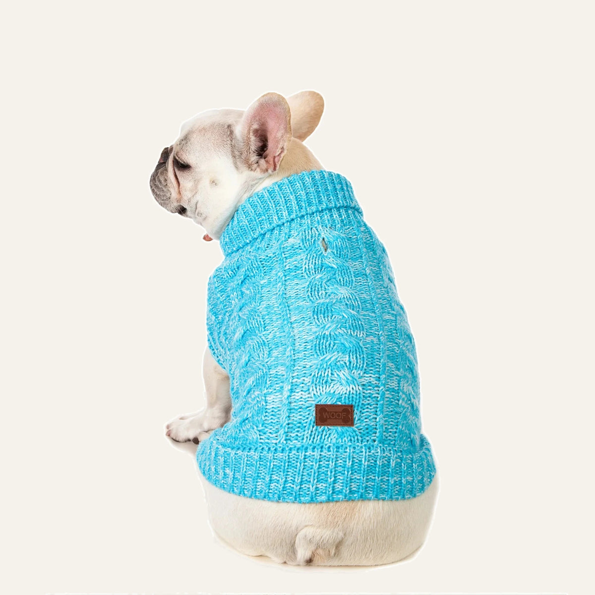 Cosy Cable Knit Dog Sweater