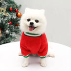 Christmas Fleece Dog Outfit