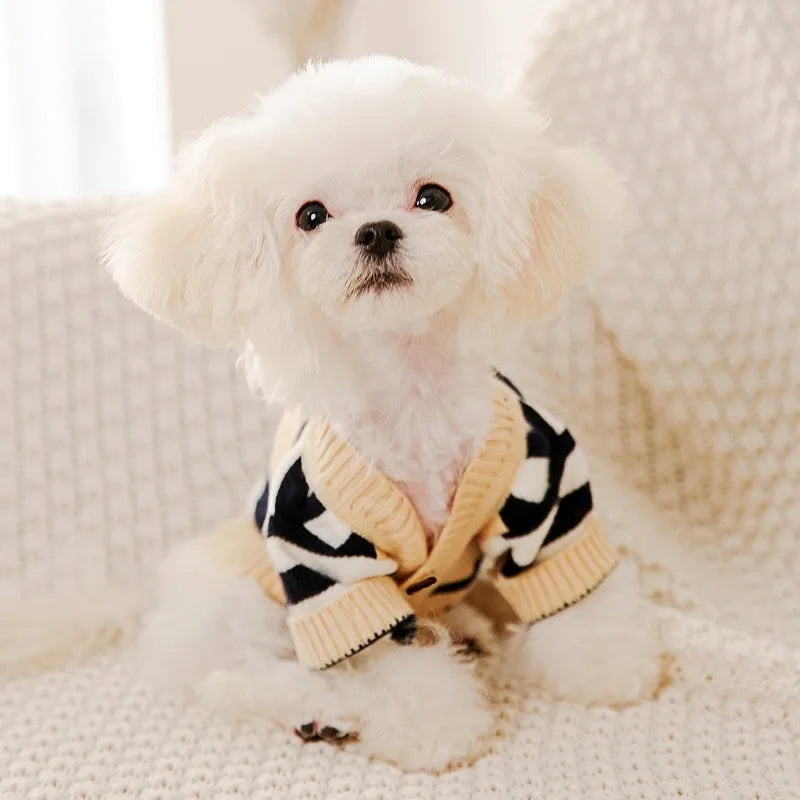 Knit Dog Cardigan