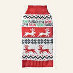 Christmas Knit Dog Sweater