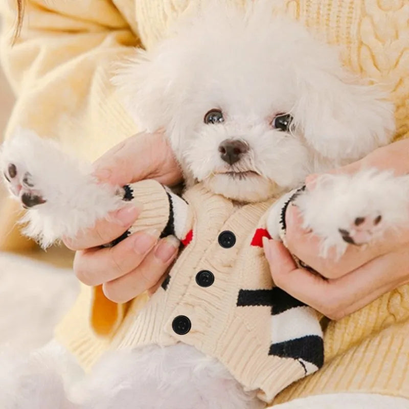 Knit Dog Cardigan