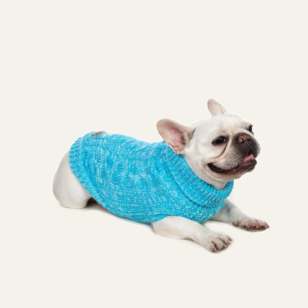 Cosy Cable Knit Dog Sweater