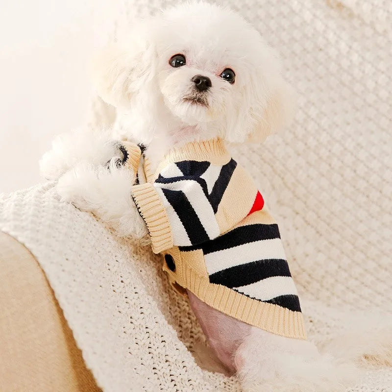 Knit Dog Cardigan