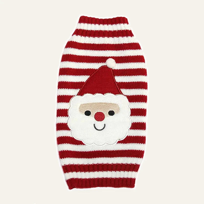 Christmas Knit Dog Sweater