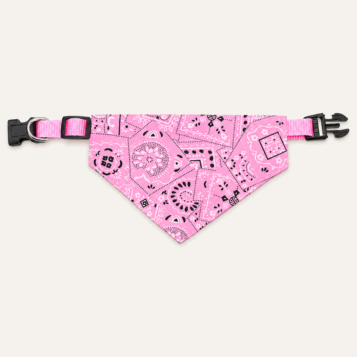 Adjustable Dog Bandana in Pink