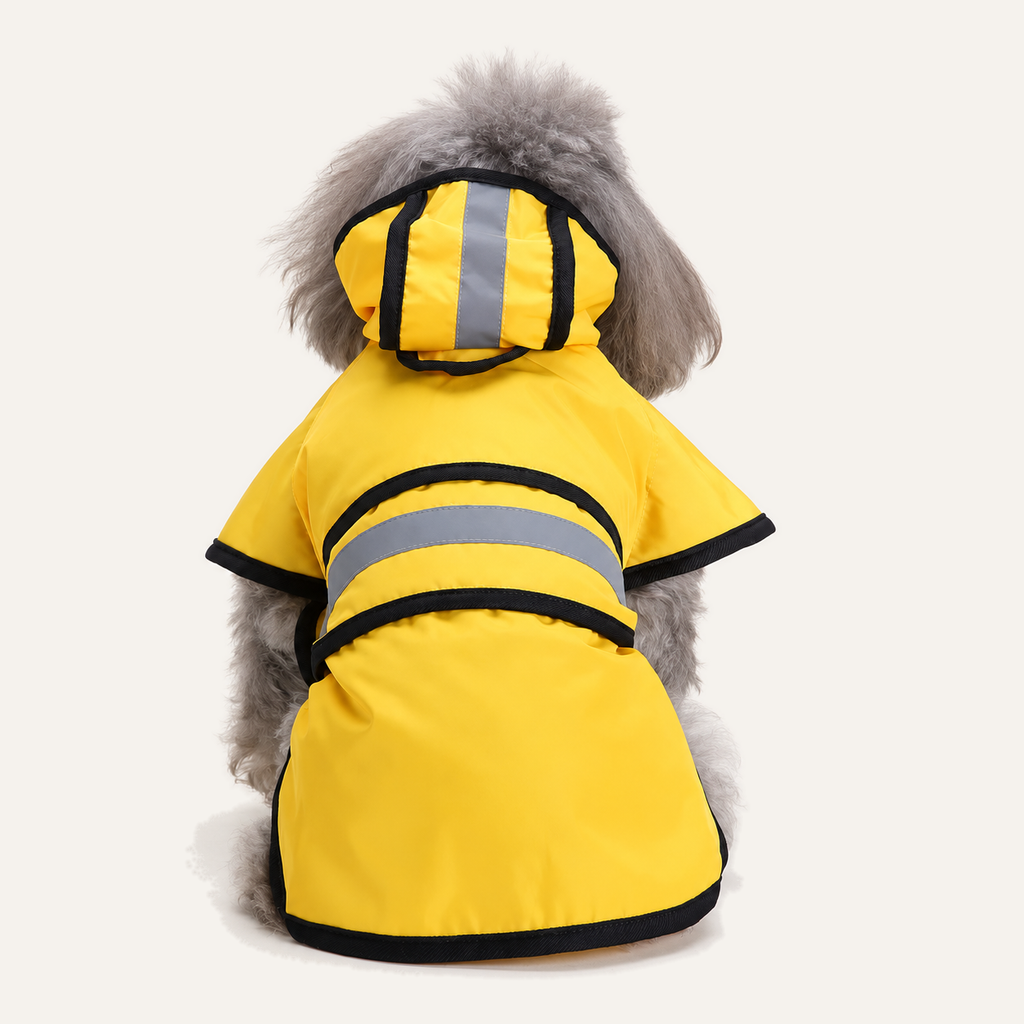Adjustable Waterproof Dog Raincoat – detail view 4