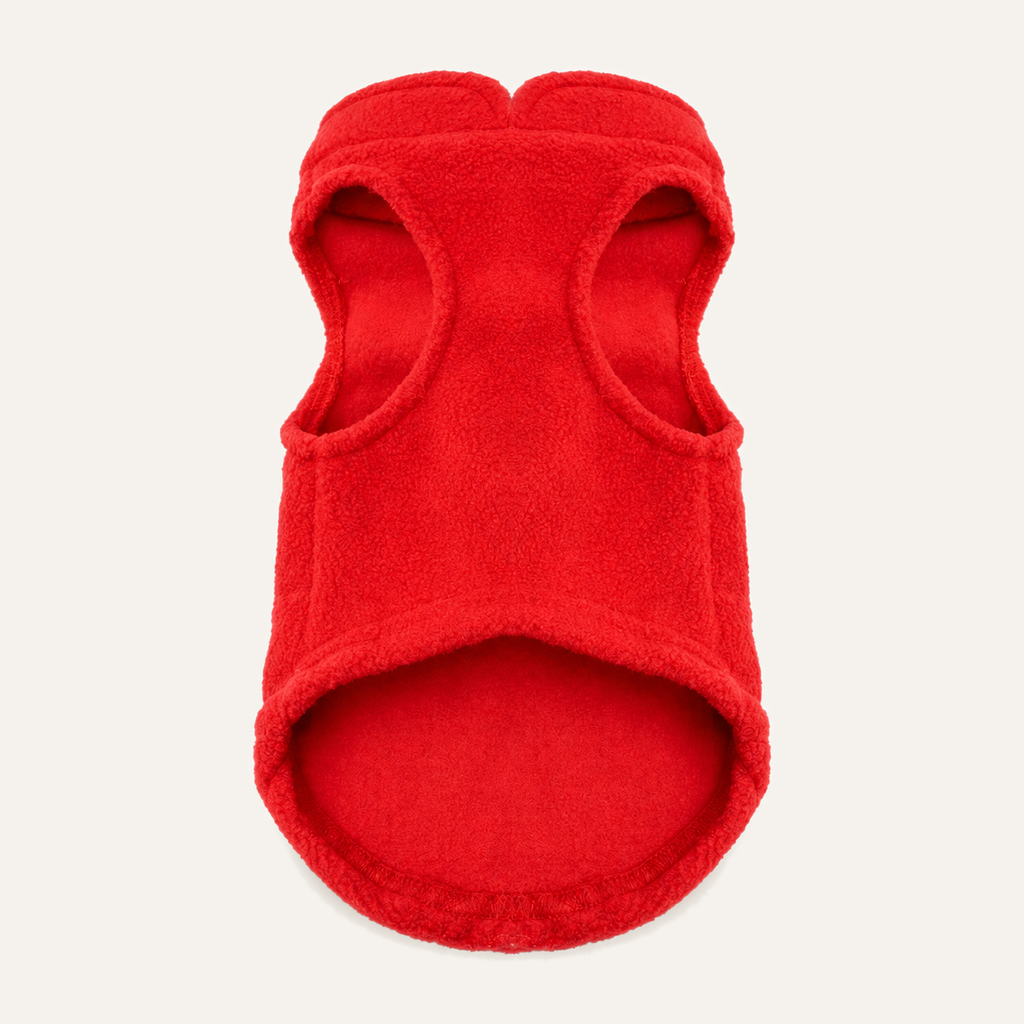 Fleece Dog Vest with D-Ring – detail view 3