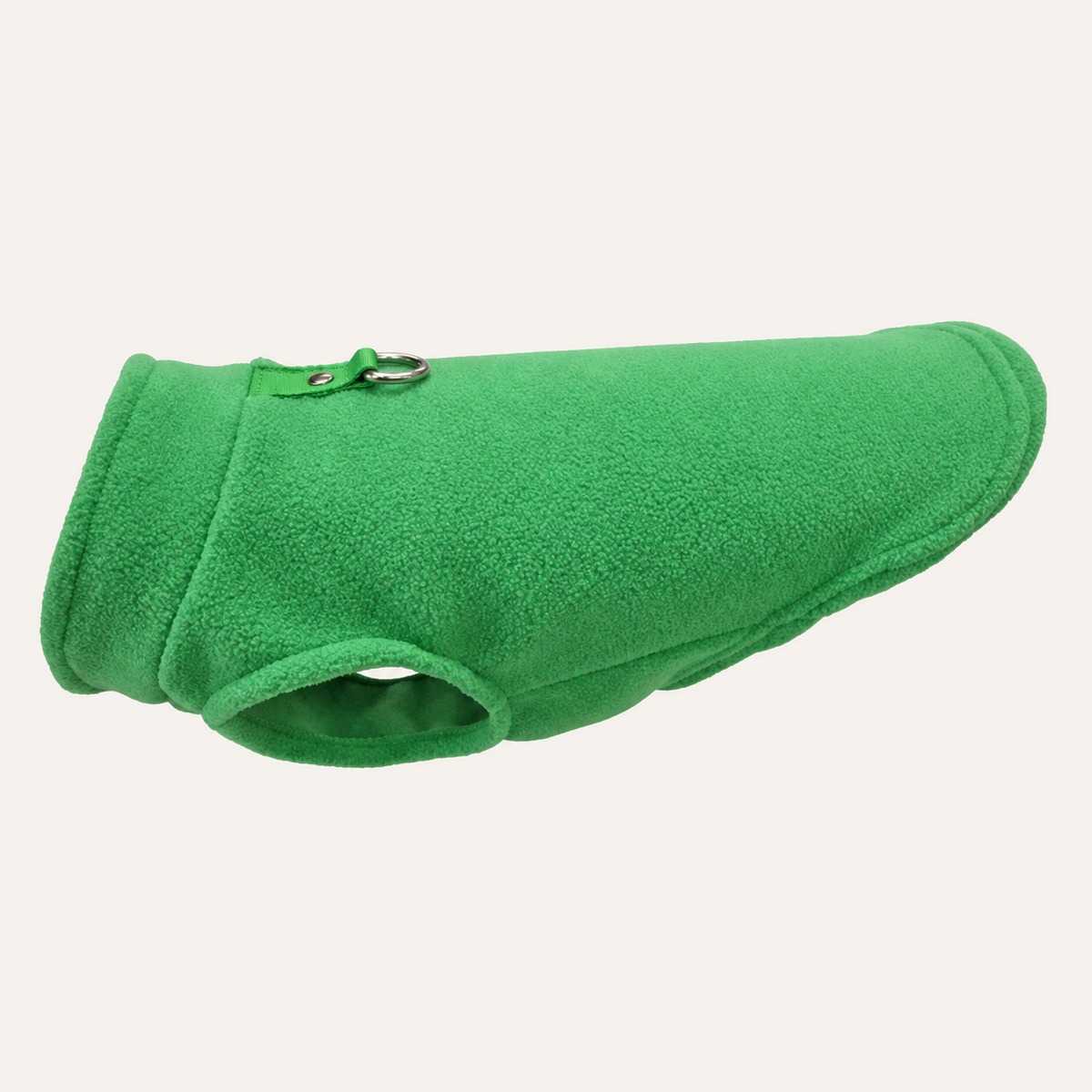 Fleece Dog Vest with D-Ring in Green