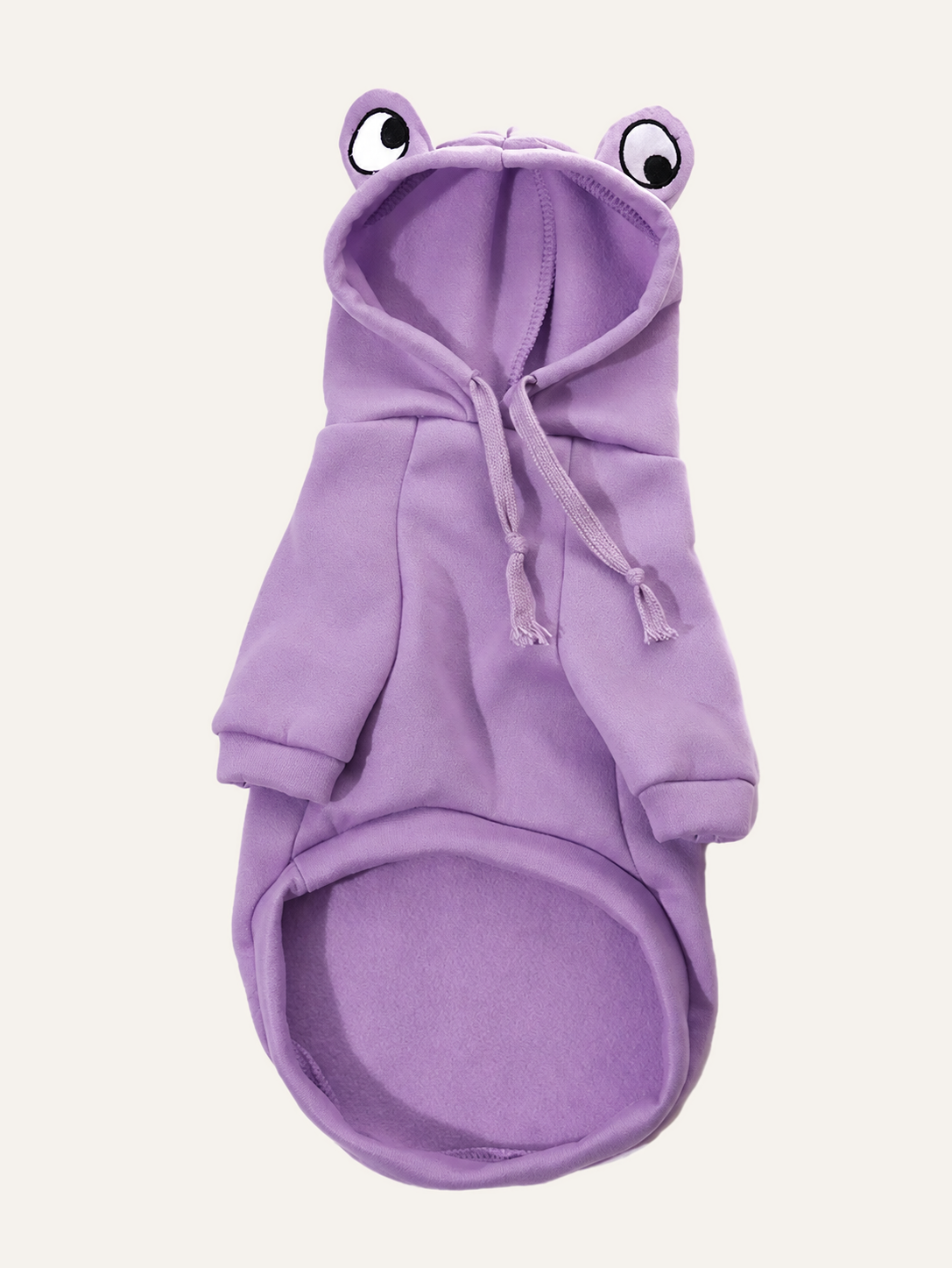Frog Dog Hoodie in Purple