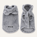 Plush Fleece Dog Hoodie – front view