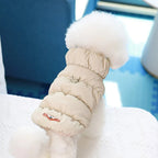 Soft Padded Winter Dog Coat – front view