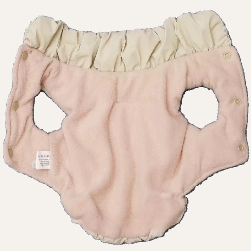 Soft Padded Winter Dog Coat – detail view 4