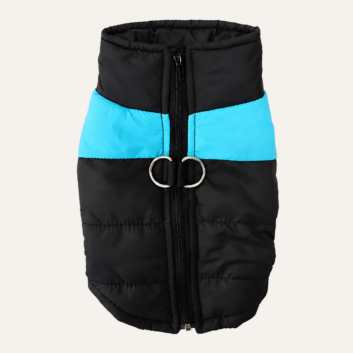 Water-Resistant Padded Dog Vest in Blue